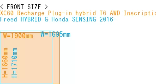 #XC60 Recharge Plug-in hybrid T6 AWD Inscription 2022- + Freed HYBRID G Honda SENSING 2016-